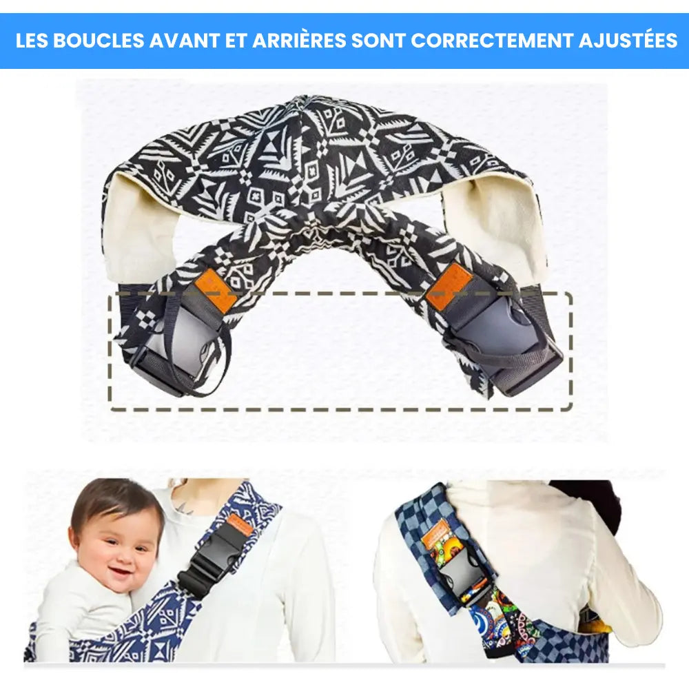 DuoFlex - Porte-Bébé alliant Confort & Polyvalence Ludomam