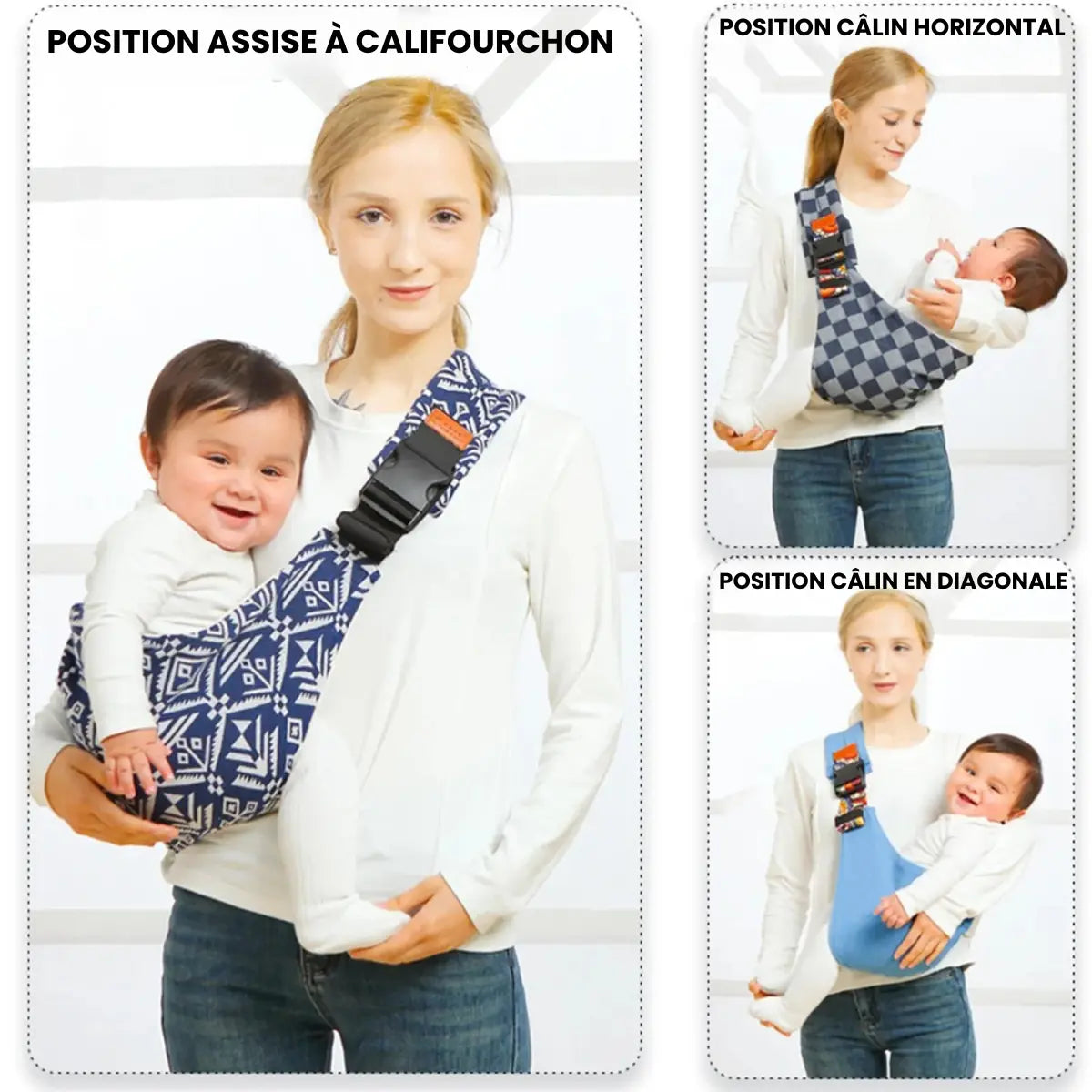 DuoFlex - Porte-Bébé alliant Confort & Polyvalence Ludomam